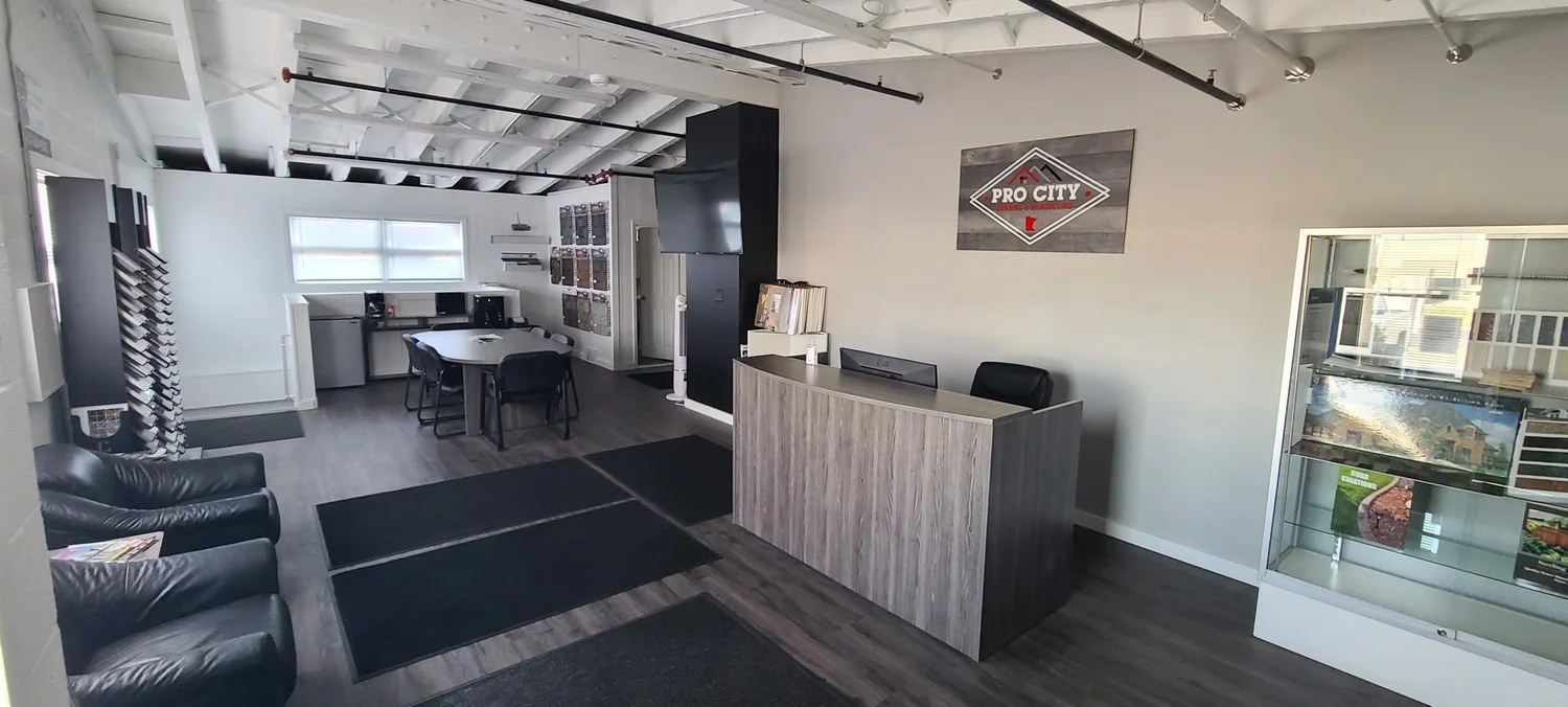 Inside the Pro City shop and showroom in Bloomington, Minnesota, photographed by Pro City